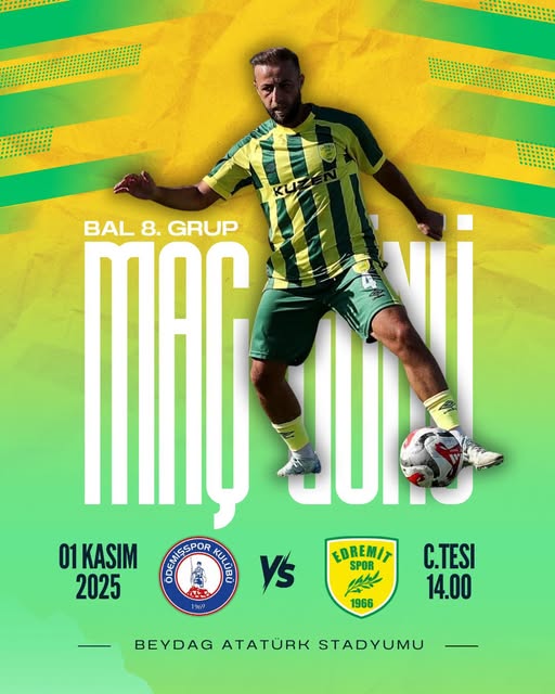 Edremitspor, Ödemişspor'u Beydağ'da Konuk Edecek