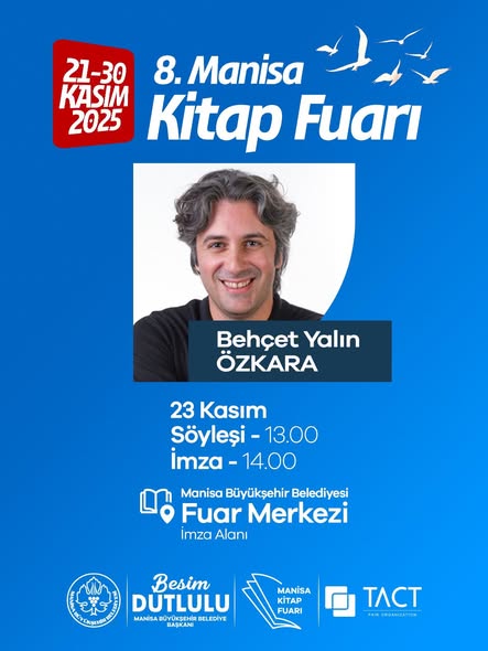 Manisa Kitap Fuarı'nda Edebiyat Rüzgarı Esiyor