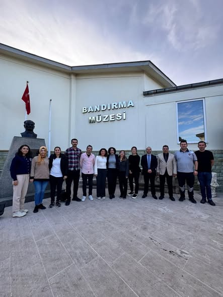 Balıkesir İl Kültür ve Turizm Müdürü Neslihan Vurucu, Bandırma Müzesi'nde İncelemelerde Bulundu