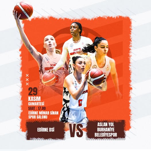 Burhaniye Belediyespor, Fenerbahçe Gelişim'i Halkbank TKBL'de Konuk Ediyor