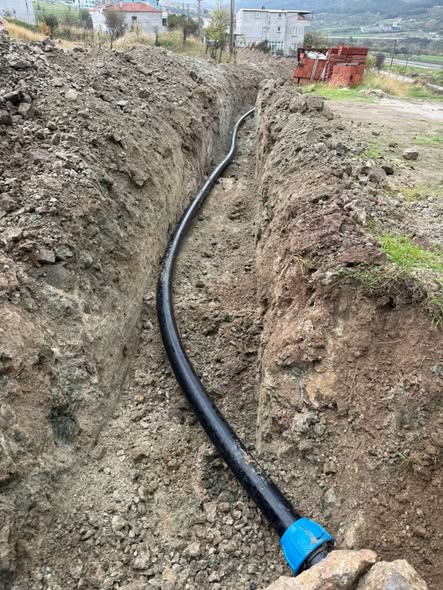 Bigadiç'e Yeni İçme Suyu Hattı: Servi Mahallesi'nin Su Sorunu Çözüldü