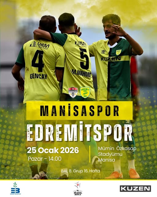 Edremitspor, İkinci Yarıya Manisa Deplasmanında Başlıyor