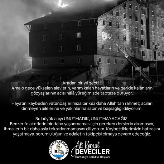 Burhaniye'deki Yangın Felaketinin Birinci Yılı: Acı Hâlâ Taze