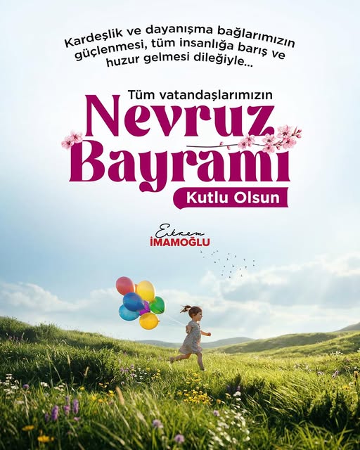 Ekrem İmamoğlu Nevruz'u Kutladı: 