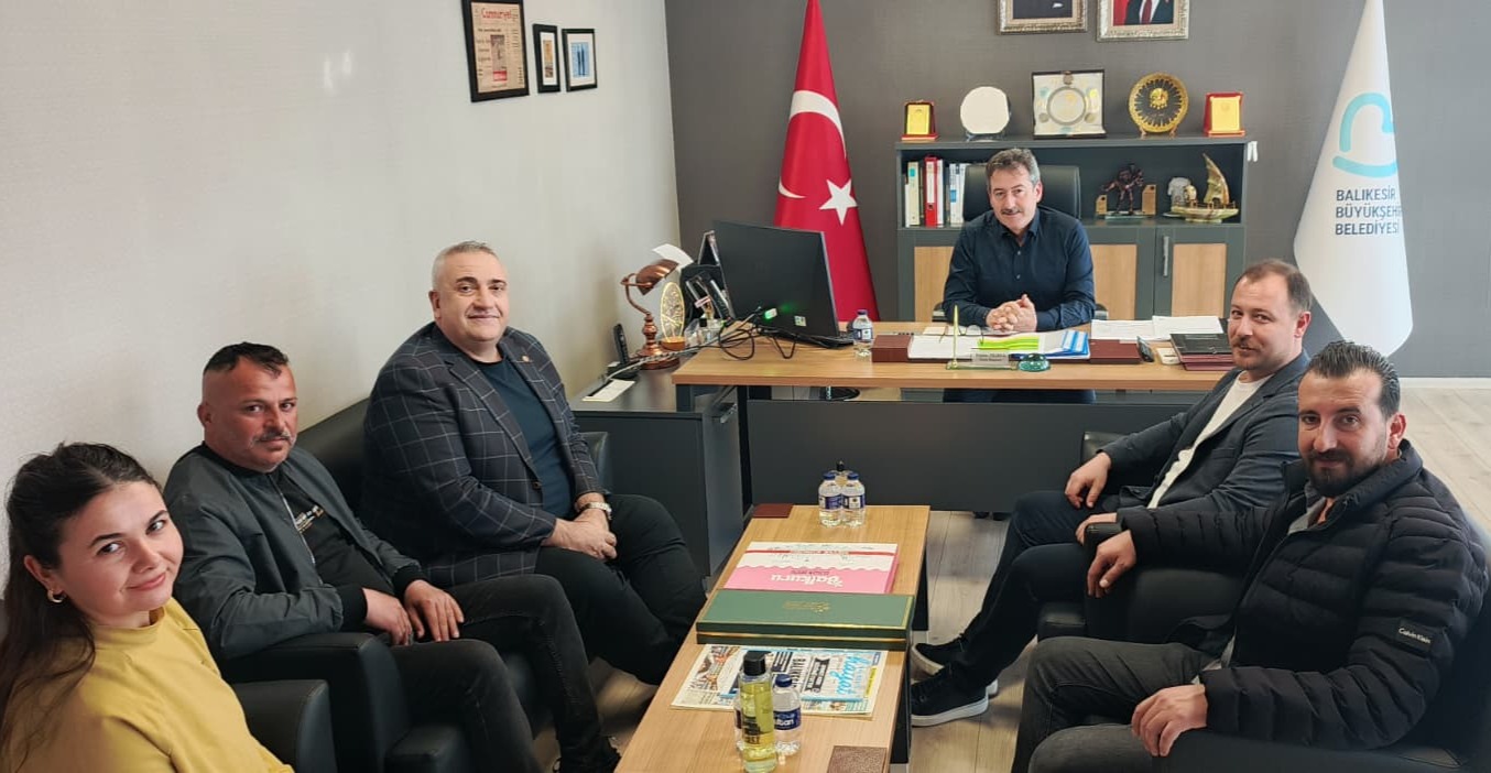 Belediye İş Sendikası, Ersin Temel'i Ziyaret Etti