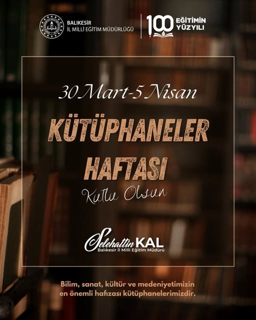 Balıkesir Milli Eğitim Müdürü: 