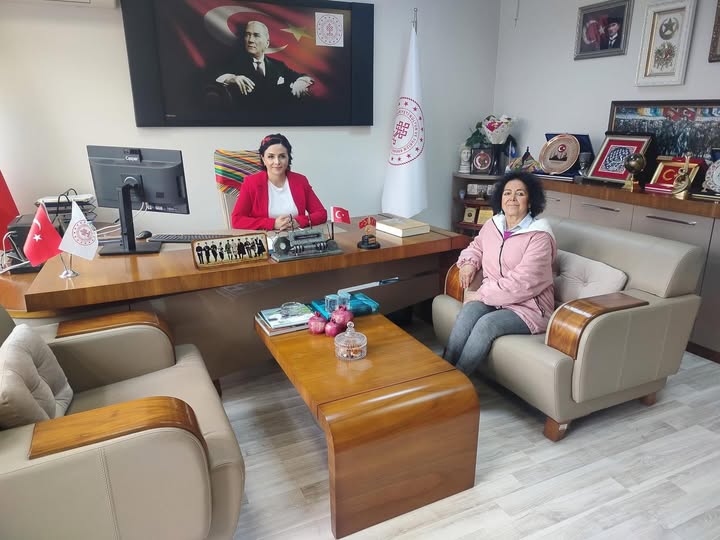 Balıkesir Musiki Derneği Yönetim Kurulu Başkanı, İl Kültür ve Turizm Müdürü'nü Ziyaret Etti