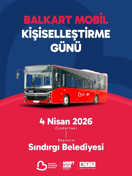 Sındırgı'da BALKART Günü: Ücretsiz Seyahat Kartı İşlemleri