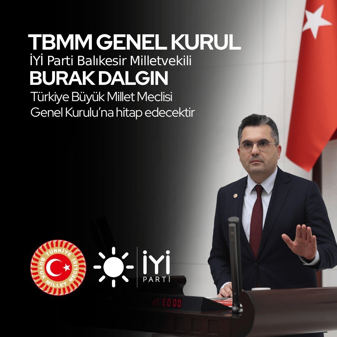 Burak Dalgın Bugün 16:15'te TBMM'de Konuşacak: Vergi ve Enflasyon Gündemde