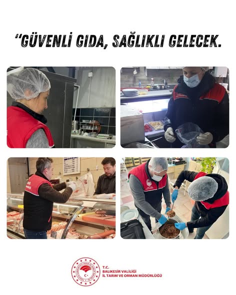 Balıkesir'de Gıda Güvenliği Denetimleri: 1,227 Kontrol ve 244 Numune