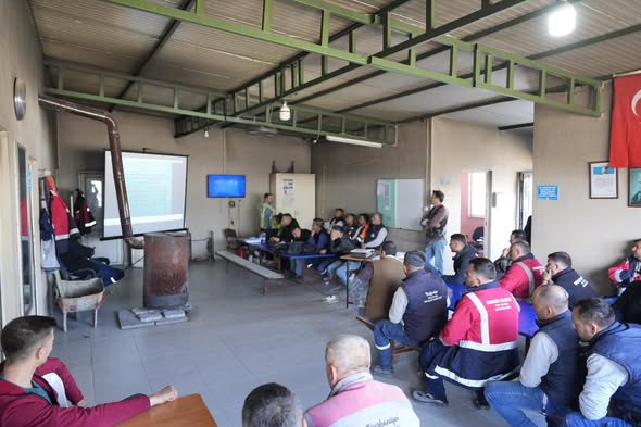 Burhaniye'de Belediye Çalışanlarına Hayat Kurtaran Eğitim