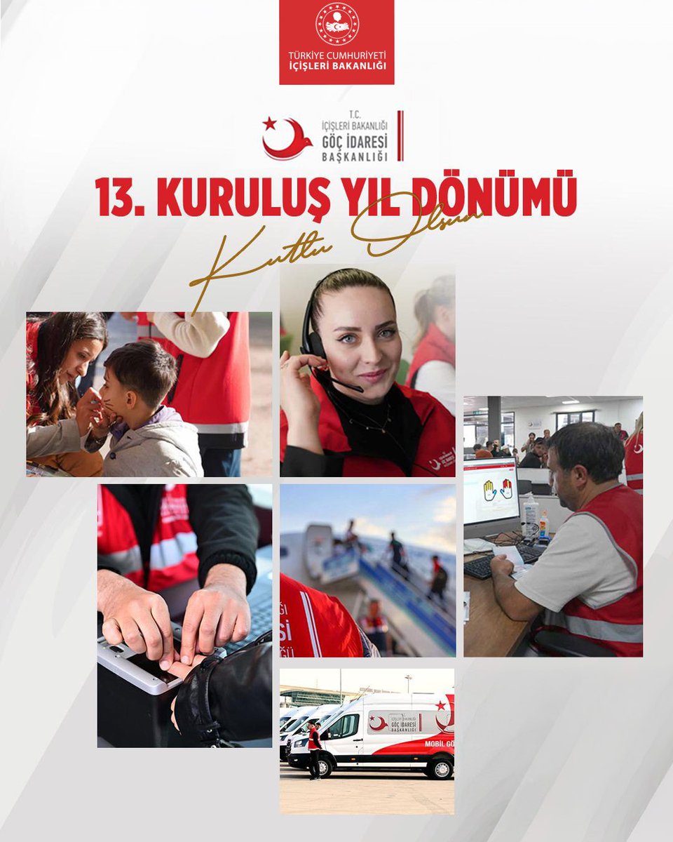 Göç İdaresi Başkanlığı'nın 13. Yılı: Türkiye'nin Göç Yönetimindeki Başarısı Kutlandı