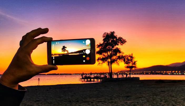 Edremit'in Akşam Güzelliği Fotoğraf Karesinde