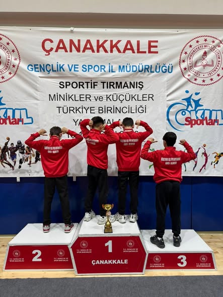Gönenli Öğrenciler Spor Tırmanışında Türkiye Dördüncüsü Oldu