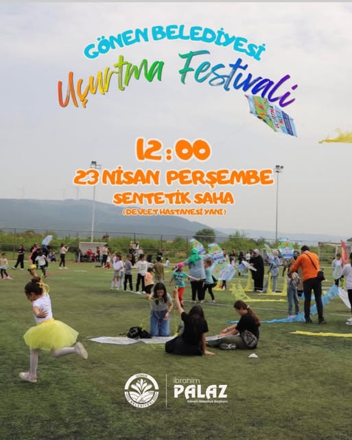 Gönen'de 23 Nisan Coşkusu: Uçurtma Festivali