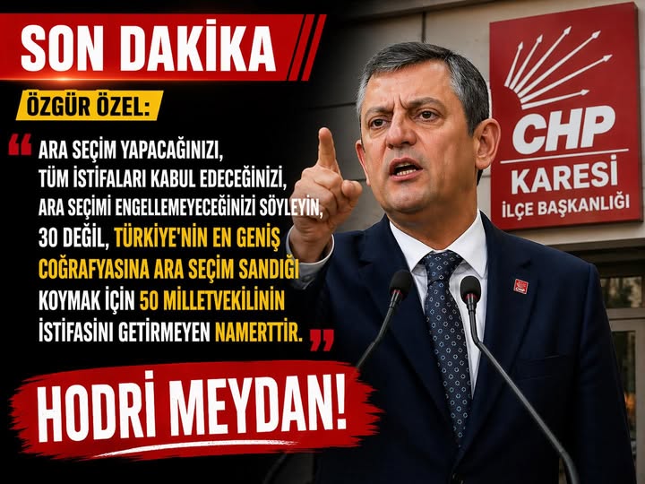 CHP Karesi'den 
