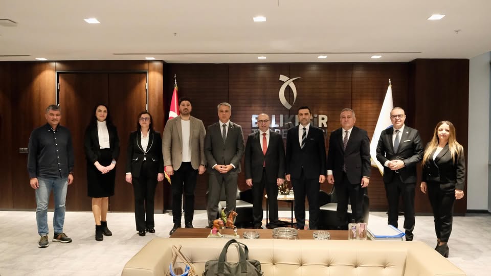 Halkbank Üst Düzey Heyeti Balıkesir Ticaret Odası'nı Ziyaret Etti