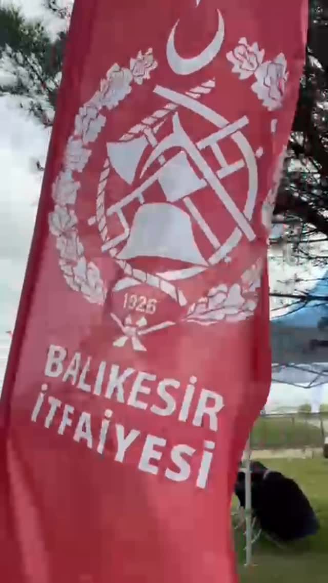 Balıkesir İtfaiyesi, Çocuk Festivali'nde Miniklerle Buluştu