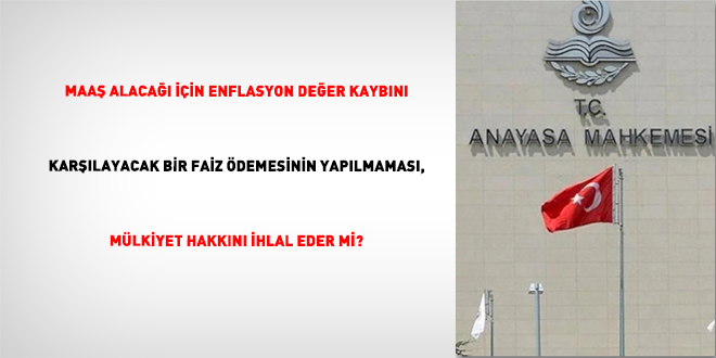 Anayasa Mahkemesi'nden Tarihi Karar: Kamu Alacaklarına Enflasyon Farkı Zorunlu Hale Geliyor