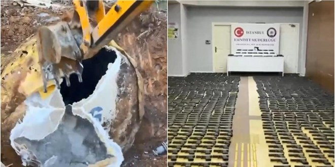 İstanbul'da Yeraltı Deposunda Binlerce Silah Parçası Ele Geçirildi