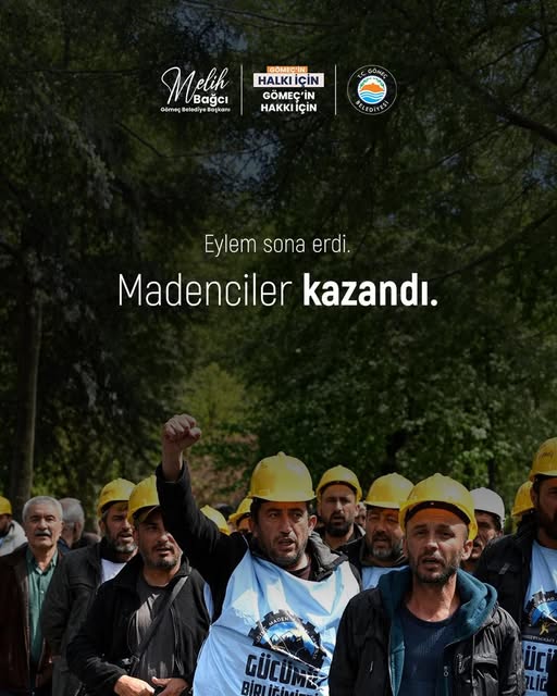 Gömeç Madencileri Grev Sonucunda Haklarını Geri Aldı