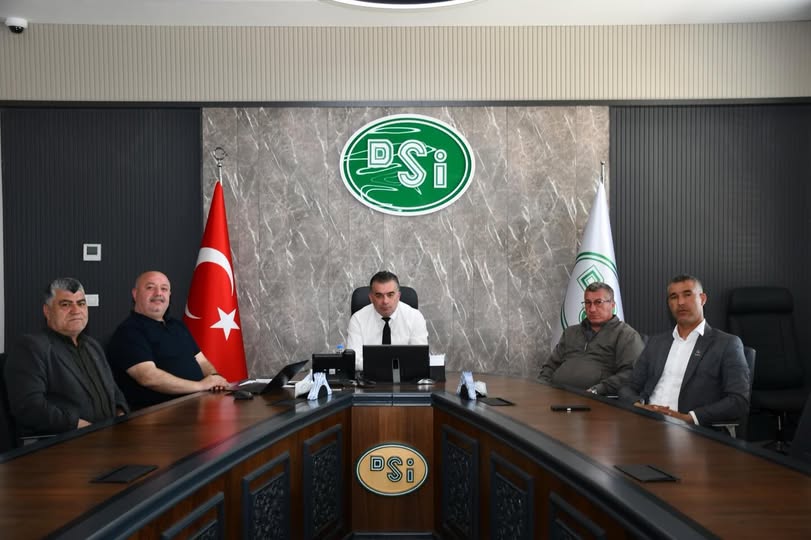 Macarlar, Çukurhüseyin ve Yeşilyurt Muhtarları DSİ'de Altyapı Görüşmesi Yaptı