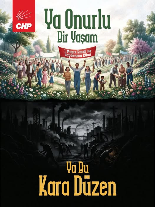 CHP Balıkesir'den 1 Mayıs Mesajı: 