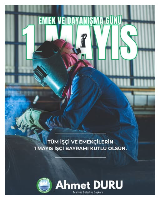 Manyas'ta 1 Mayıs Kutlaması: Belediye Başkanı'ndan Mesaj
