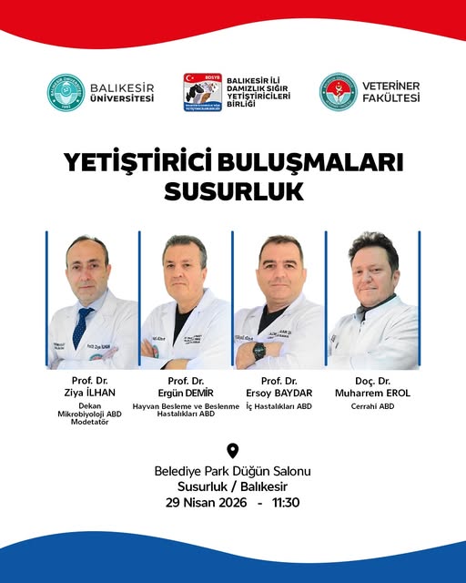 Balıkesir'de Büyükbaş Yetiştiricileri ile Akademisyenler Savaştepe'de Buluştu
