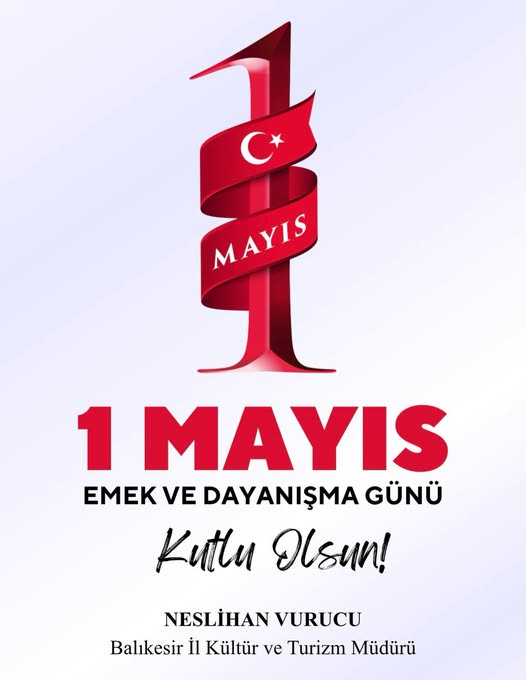 Balıkesir'de 1 Mayıs Mesajı: Emek ve Dayanışma Vurgusu