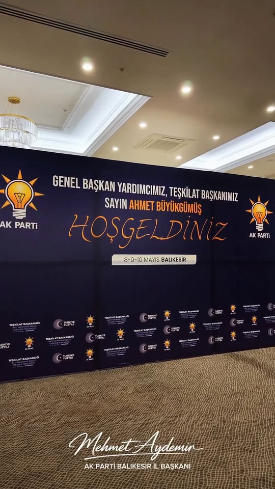 AK Parti Batı Marmara Strateji Toplantısı İçin Ayvalık'ta Hazır