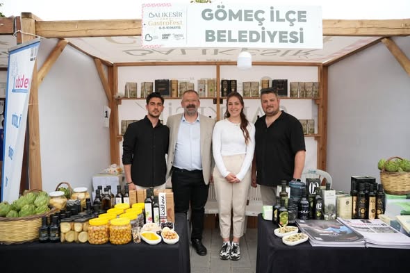 Gömeç, Balıkesir GastroFest'te Lezzet Mirasını Tanıttı