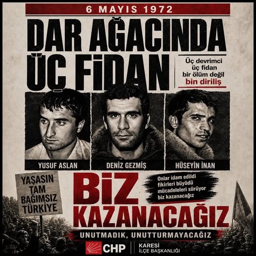 CHP Karesi, 1 Mayıs'ta Emek ve Dayanışma Vurgusu Yaptı