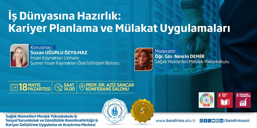 Bandırma Üniversitesi'nden Öğrencilere Kariyer Desteği: Mülakat Uygulamaları Başlıyor