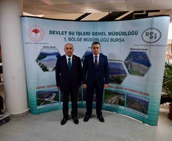 DSİ 25. Bölge Müdürü Çubukçu'ndan Bursa Ziyareti: Su Yatırımları Masada