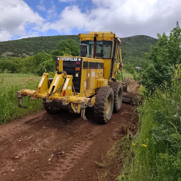 Gördes Malaz'da Yol Göçükleri Kapatıldı: 3 Bin 300 Metrelik Alanda Ulaşım Güvenliği Sağlandı