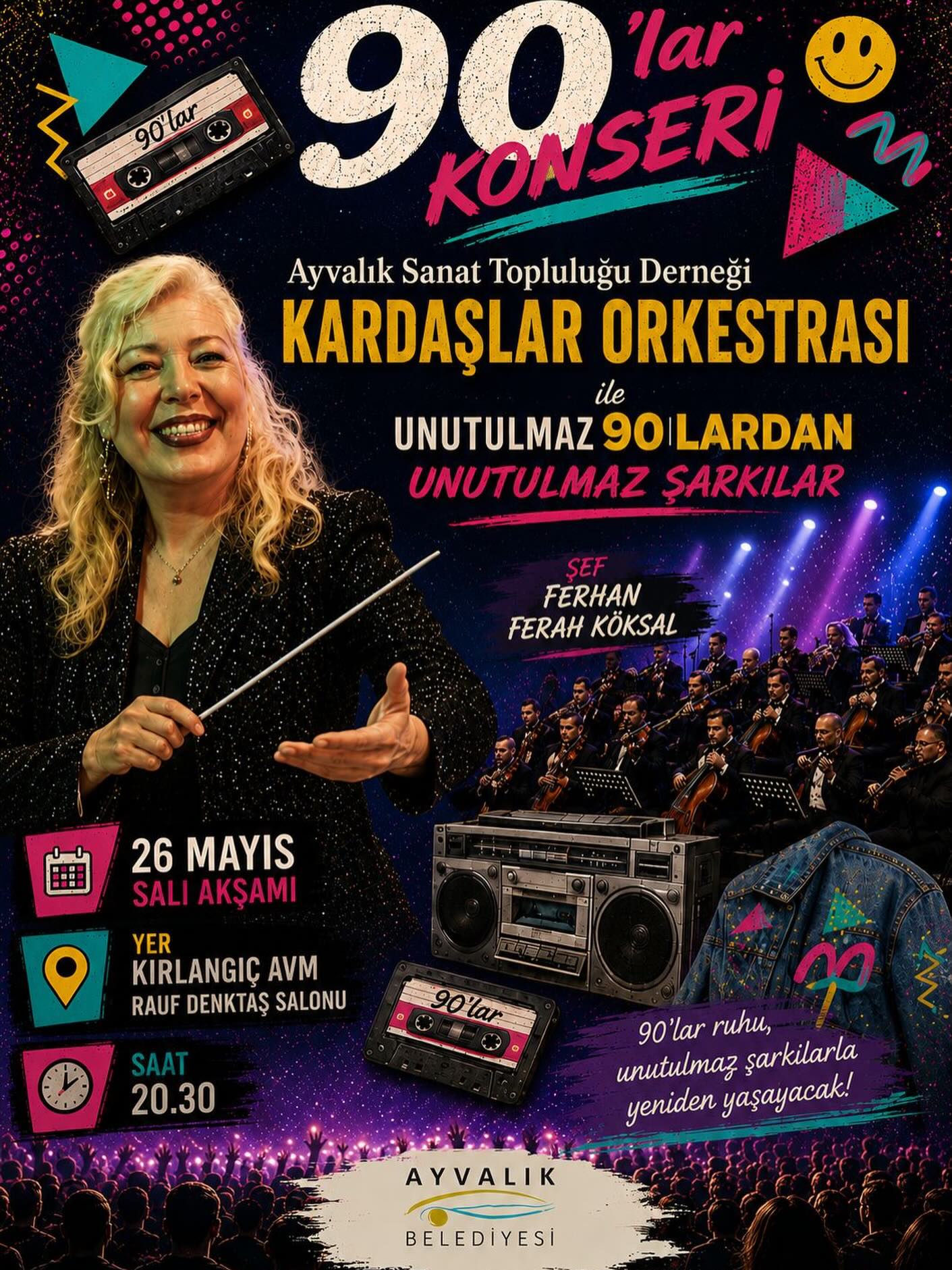 Ayvalık'ta 90'lar Nostaljisi: Kardeşler Orkestrası Sahne Alıyor