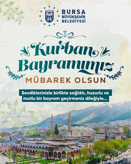 Bursa Büyükşehir'den Kurban Bayramı Mesajı
