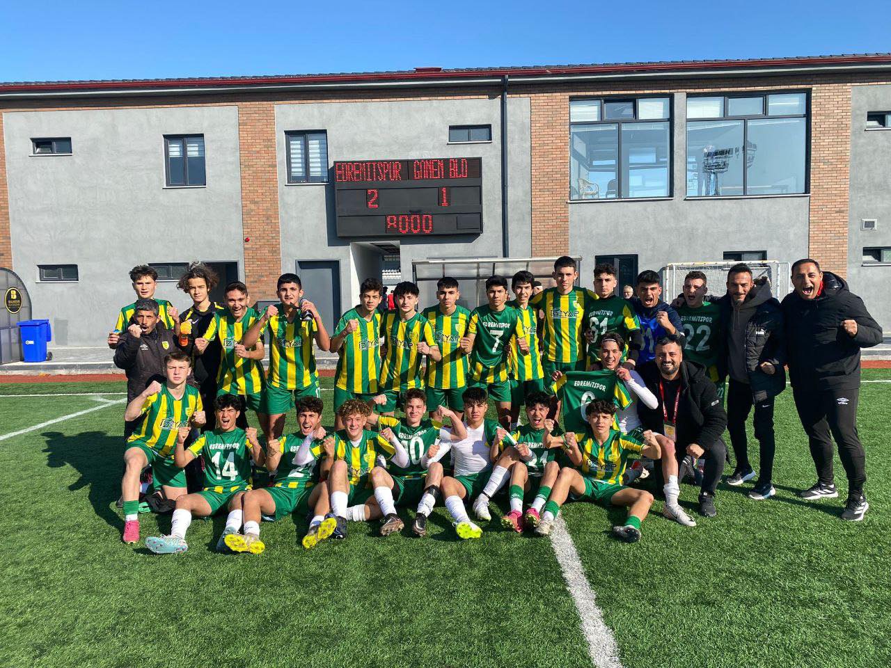 Edremit U16 Takımı Gönen Belediyespor'u Yendi ve Finalde!