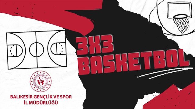 Gençlik ve Spor İl Müdürlüğü'nün düzenlediği 3x3 basketbol turnuvası dopdolu geçti.