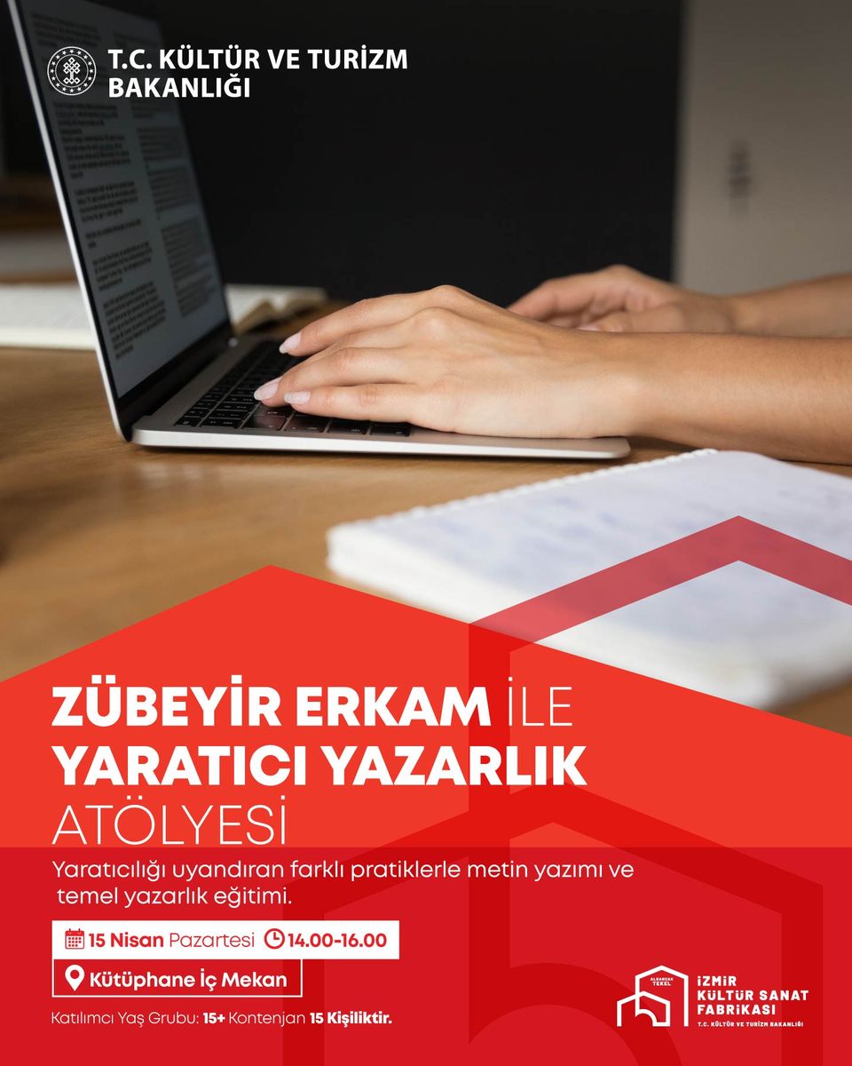 İzmir Kültür Sanat Fabrikası, Turizm Haftası'nda zengin etkinlikler sunuyor