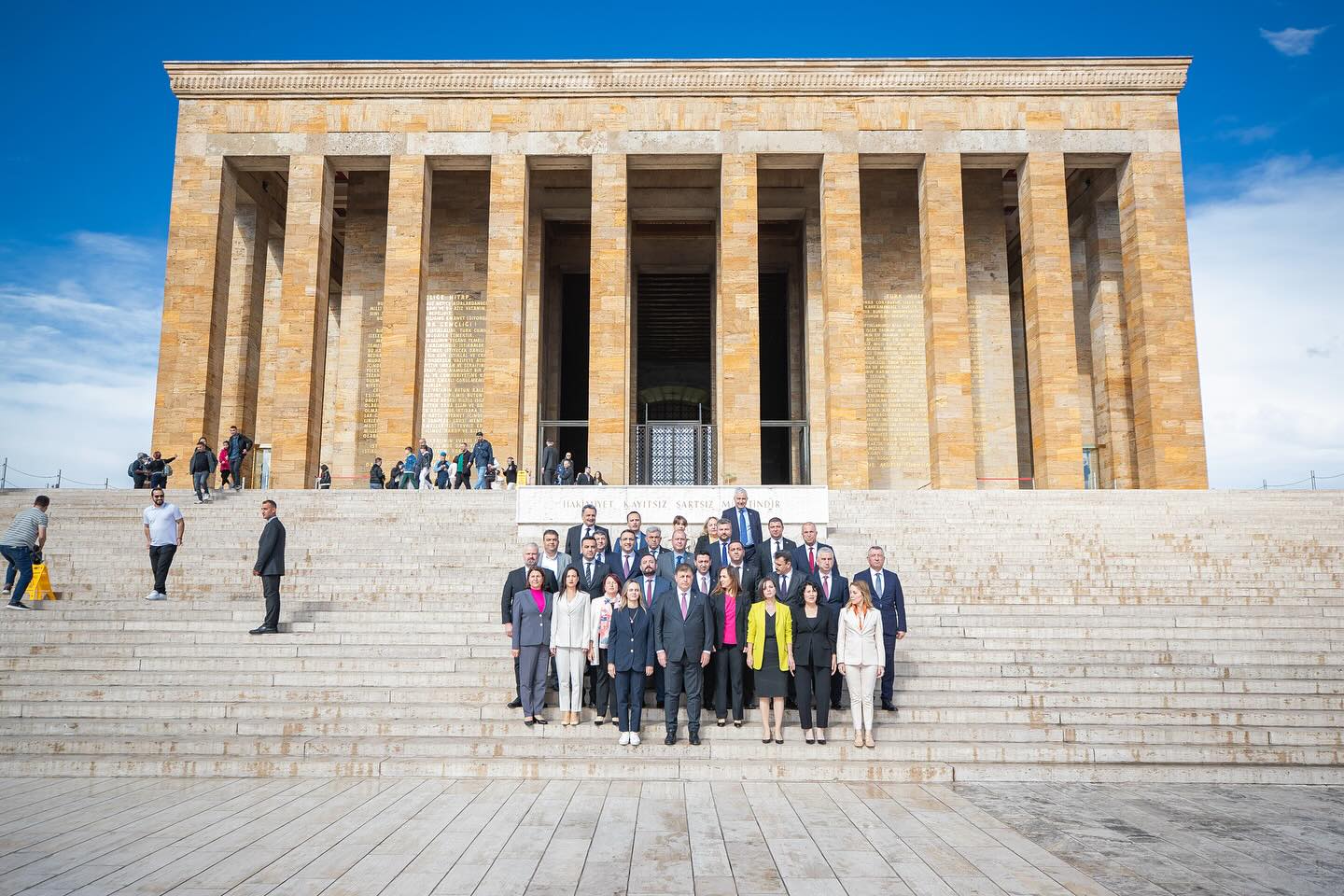 İzmir Belediye Başkanlarından Anıtkabir'e Saygı Ziyareti