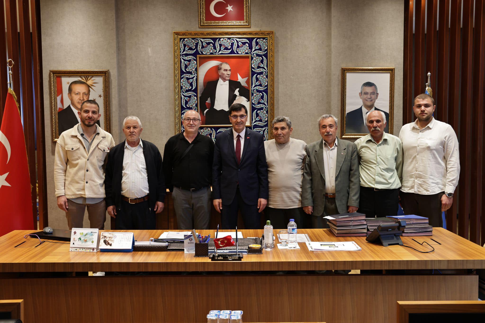 Kütahya Belediye Başkanı Eyüp Kahveci, Altıntaş Kültür ve Yardımlaşma Derneği'ni Ağırladı