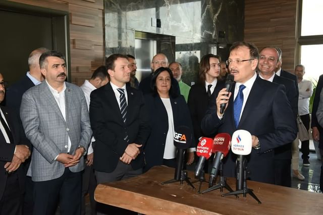 Adalet Bakanı Hakan Çavuşoğlu'nun Yeni Hukuk Bürosu Açılış Töreni Gerçekleştirildi