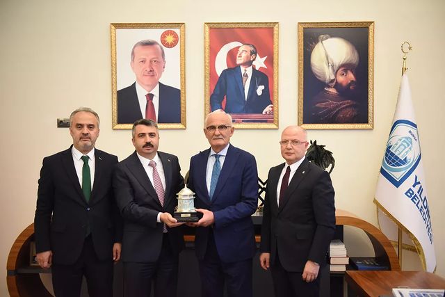 AK Parti İl Başkanı Davut Gürkan'dan Stratejik Görüşmeler