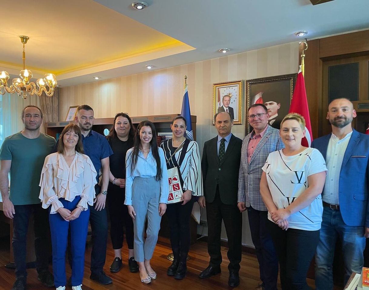 Üniversitemiz Erasmus Programı kapsamında Polonyalı Yüksek Lisans Öğrencilerini ve Danışmanlarını Ağırladı