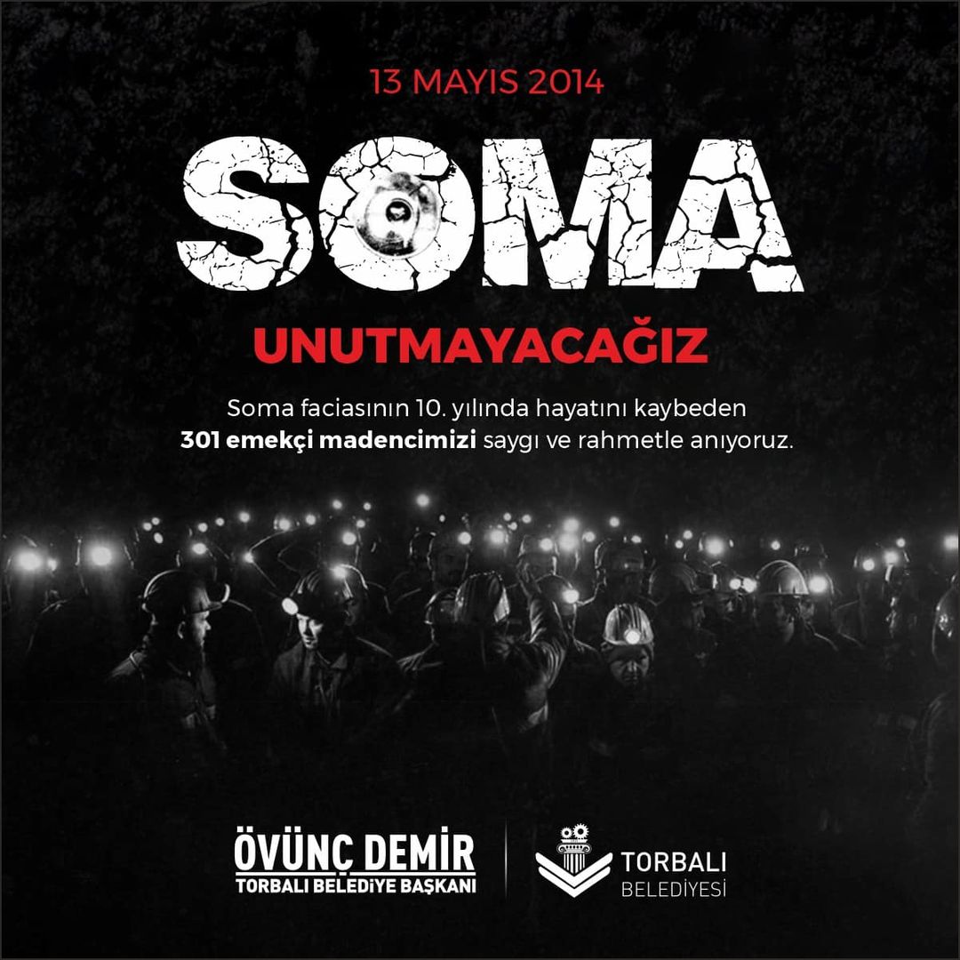 Soma Maden Faciasının 10. Yıl Dönümü Anma Törenleri Düzenlendi