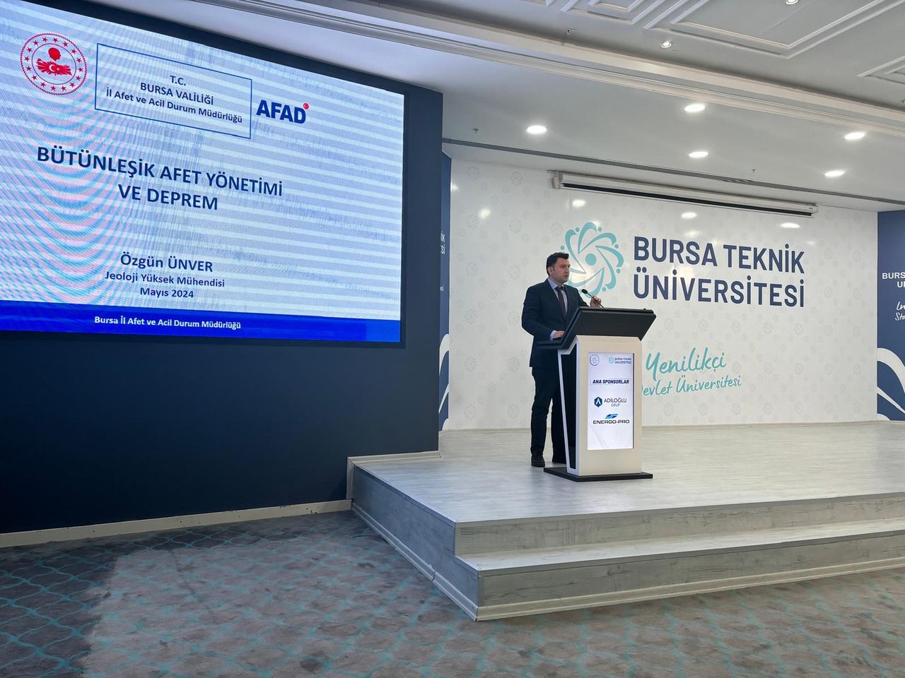Bursa Teknik Üniversitesi'nde Afet Risk Yönetimi Üzerine Kapsamlı Etkinlik: innoCon'24
