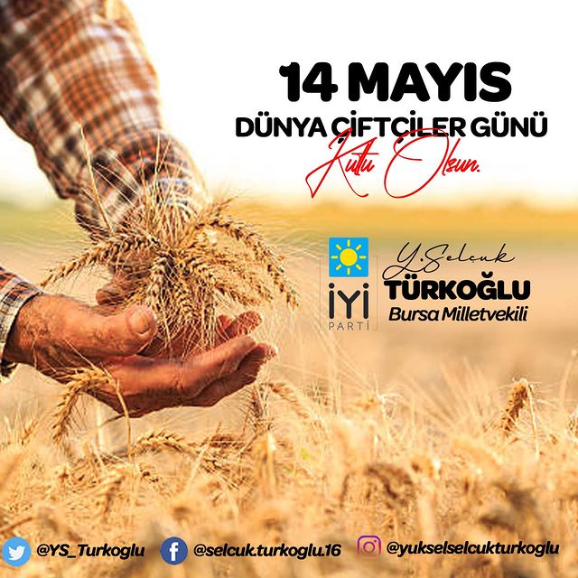 İyi Parti Bursa Milletvekili Türkoğlu'ndan Çiftçilere Özel Mesaj