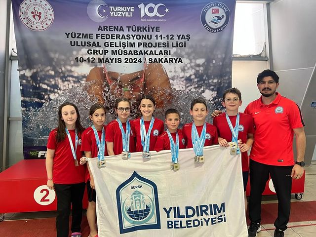 Yıldırım Belediye Spor Kulübü Genç Yüzücülerinden Büyük Başarı
